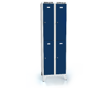  Divided cloakroom locker ALDOP with feet 1920 x 600 x 500